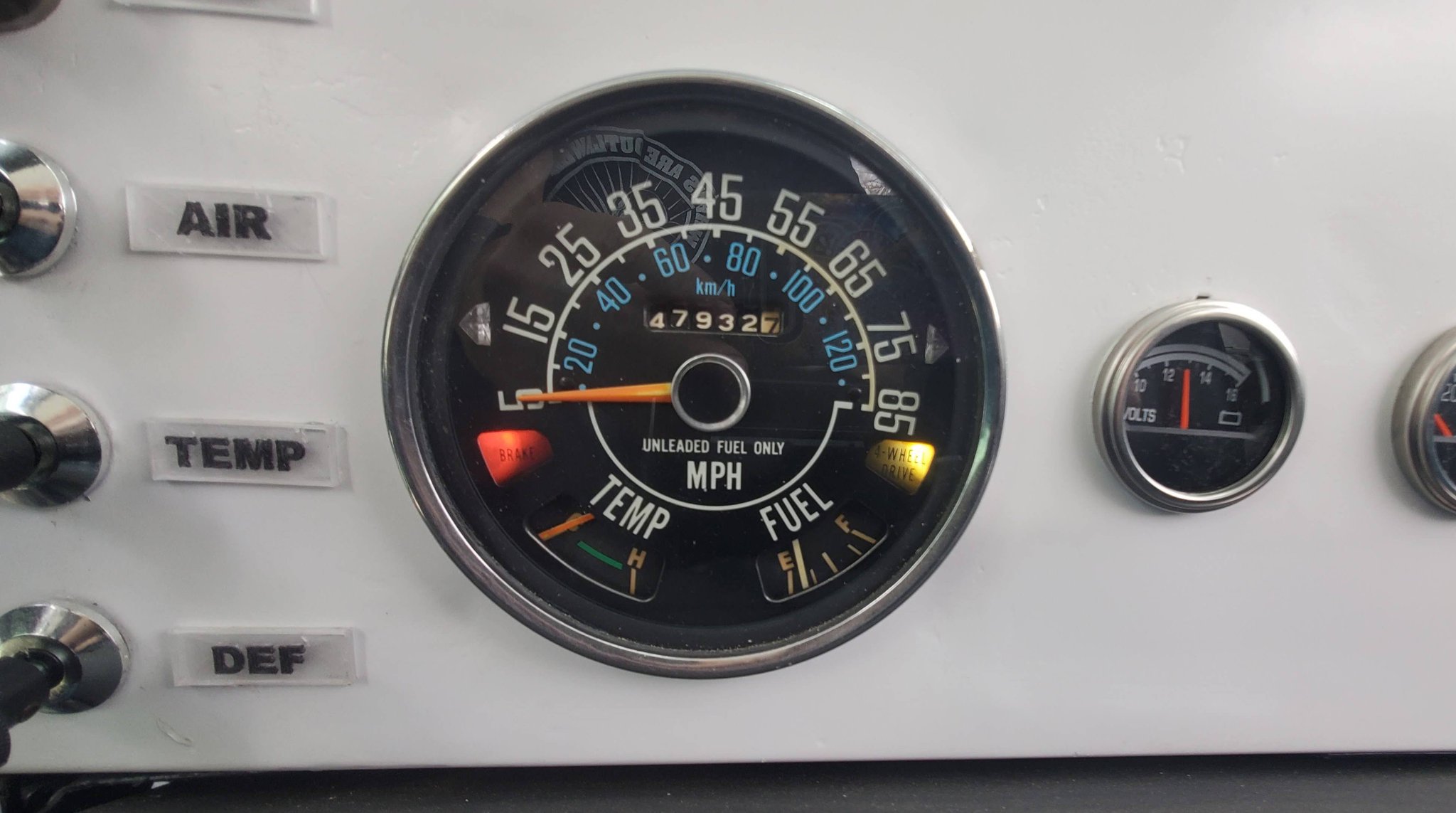 Tiêu đề Bộ khuếch tán bóng đèn công tơ mét Jeep CJ Tóm tắt