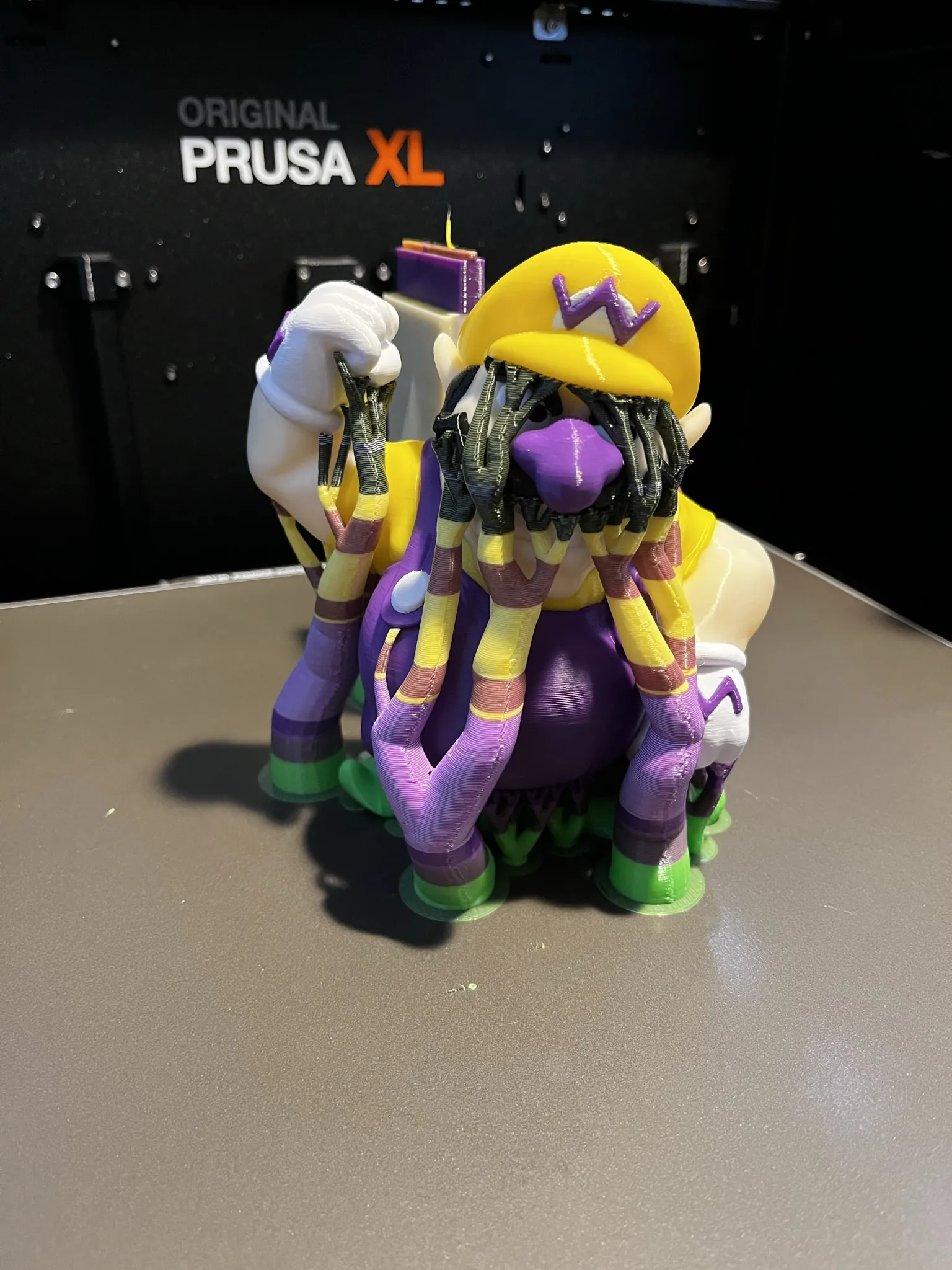 Tiêu đề Wario - Super Mario Bros - người mẫu màu từ PrintObession