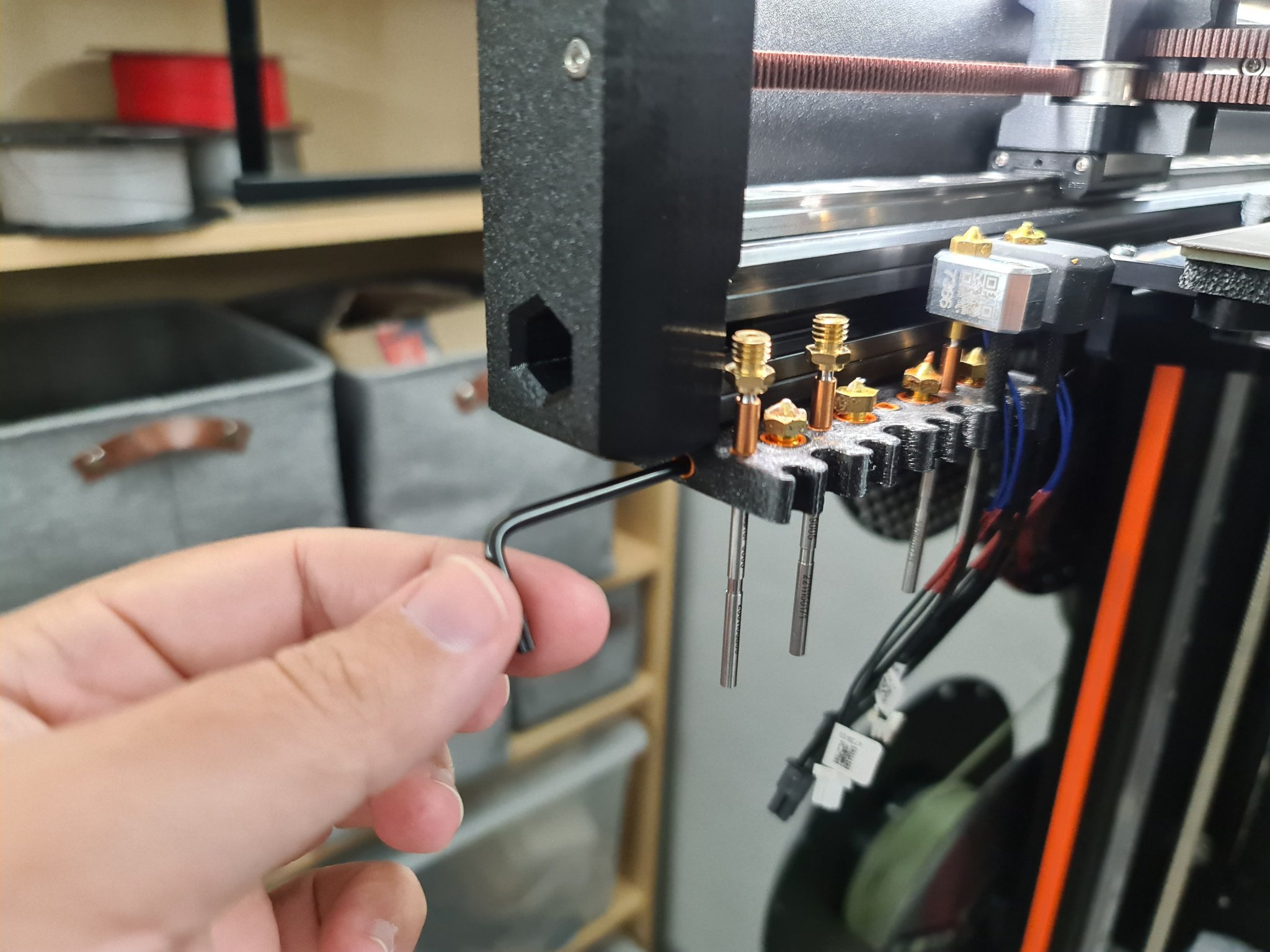 Tiêu đề Dòng Prusa XL Vòi phun NextruderGắn kết Hotend Tóm tắt