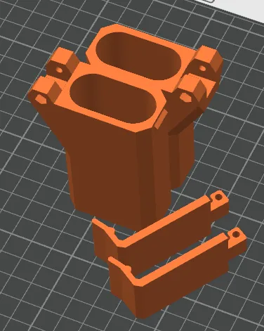 Hộp Đựng Pin 18650 Đôi hoặc Bốn