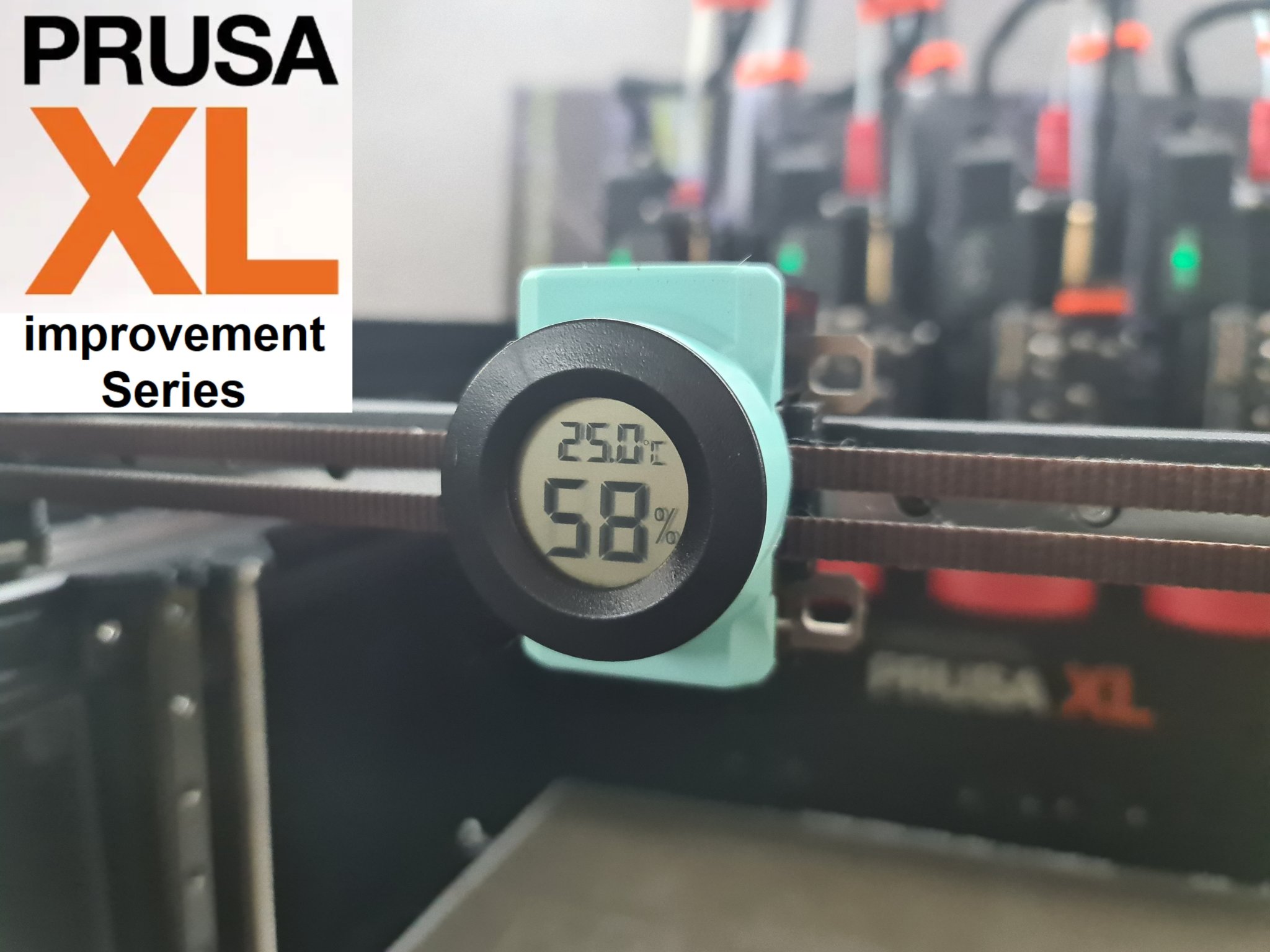 Tiêu đề Prusa XL series Nhiệt kế Đồng hồ gắn Xcarriage Tóm