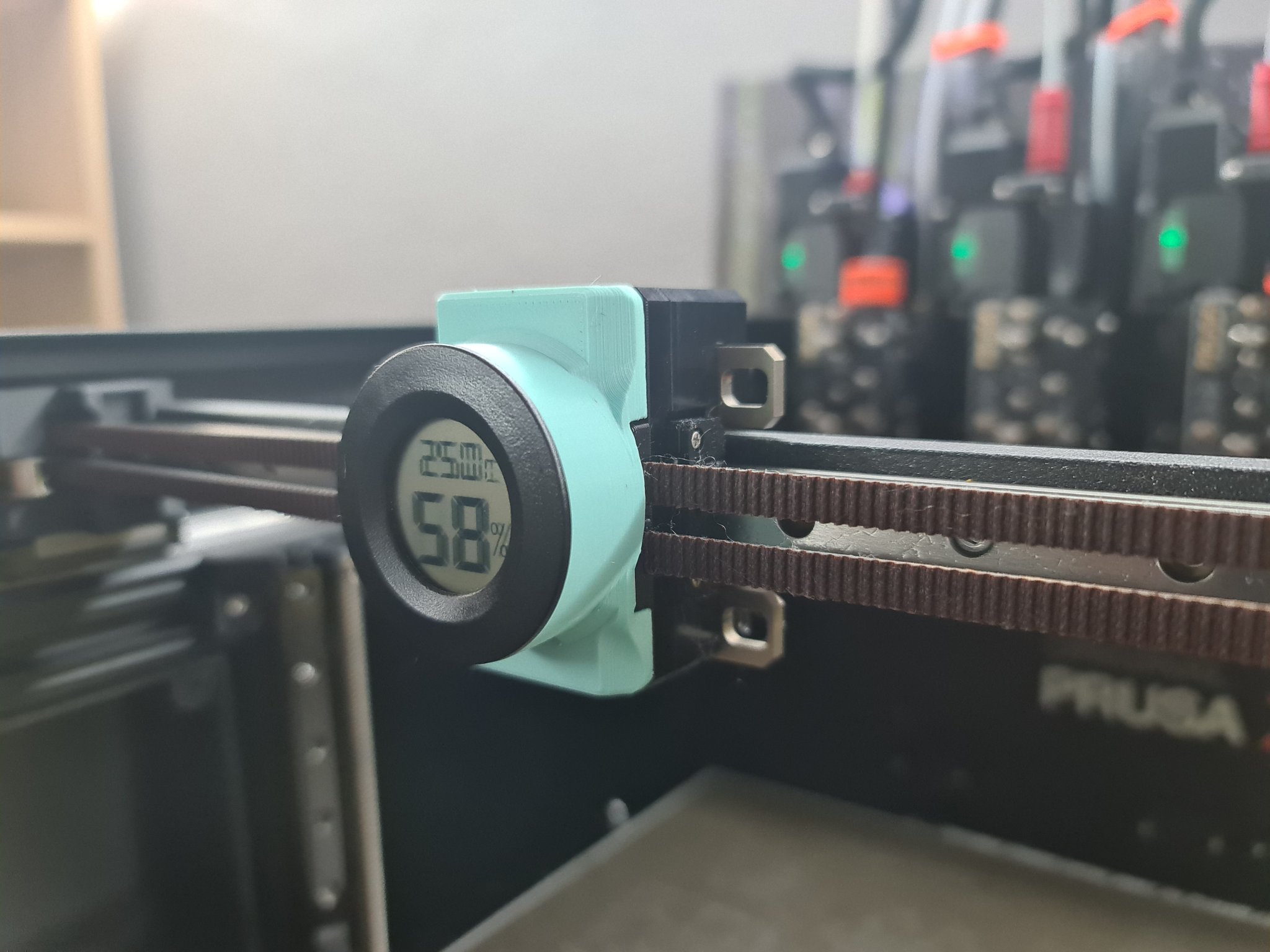 Tiêu đề Prusa XL series Nhiệt kế Đồng hồ gắn Xcarriage Tóm