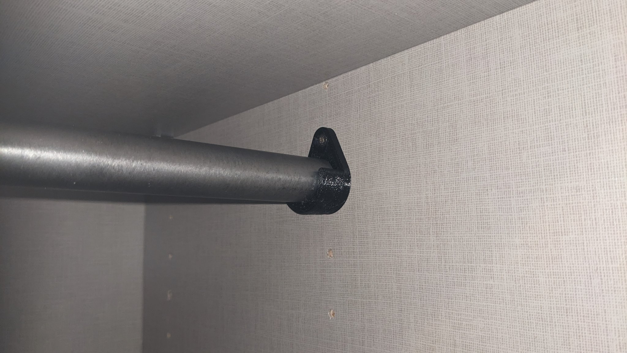 Giá đỡ thanh treo quần áo 25mm - Hệ thống 32