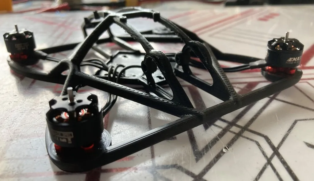 Tiêu đề QARKS 150 Tóm tắt Tăm QARKS 150 FPV 3 inch 32g khỏa thân