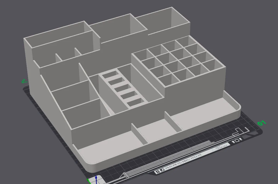Desk Organizer Art and 3D Printing