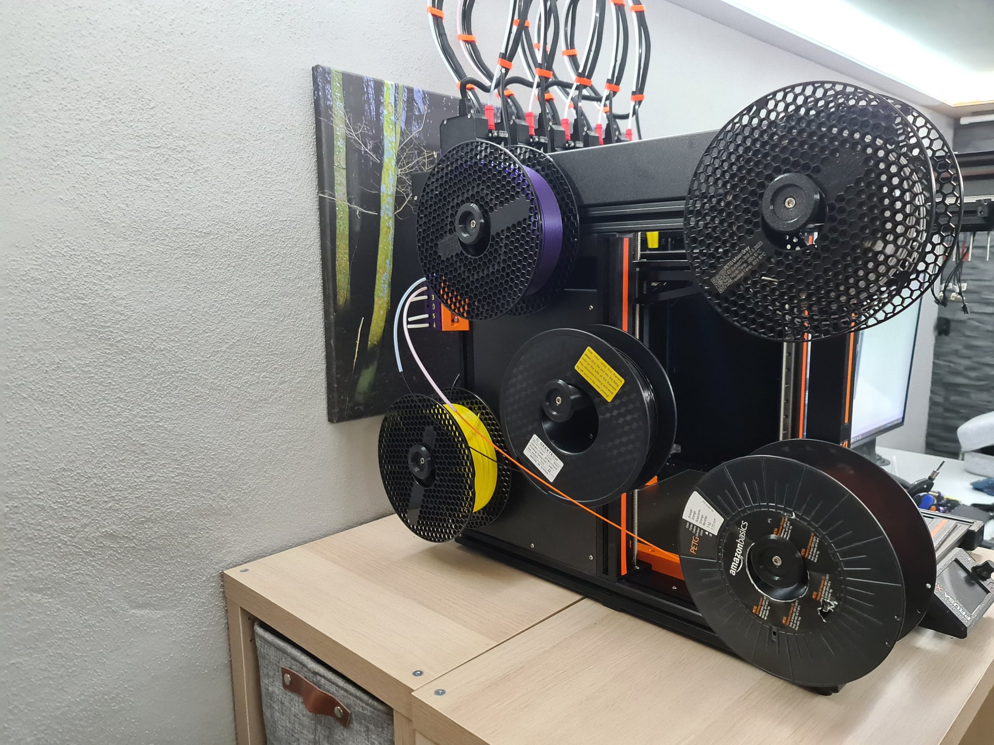 Tiêu đề Prusa XL series Khung trước XL dành cho giá đỡ Ống cuộ