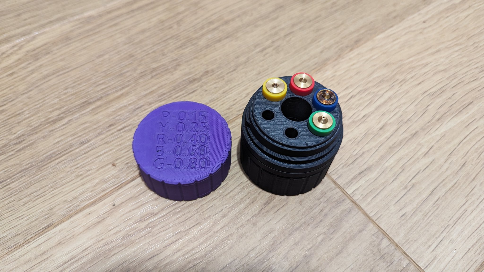 Tiêu đề Giá đỡ vòi phun Revo E3D Tóm tắt Bản phối lại giá