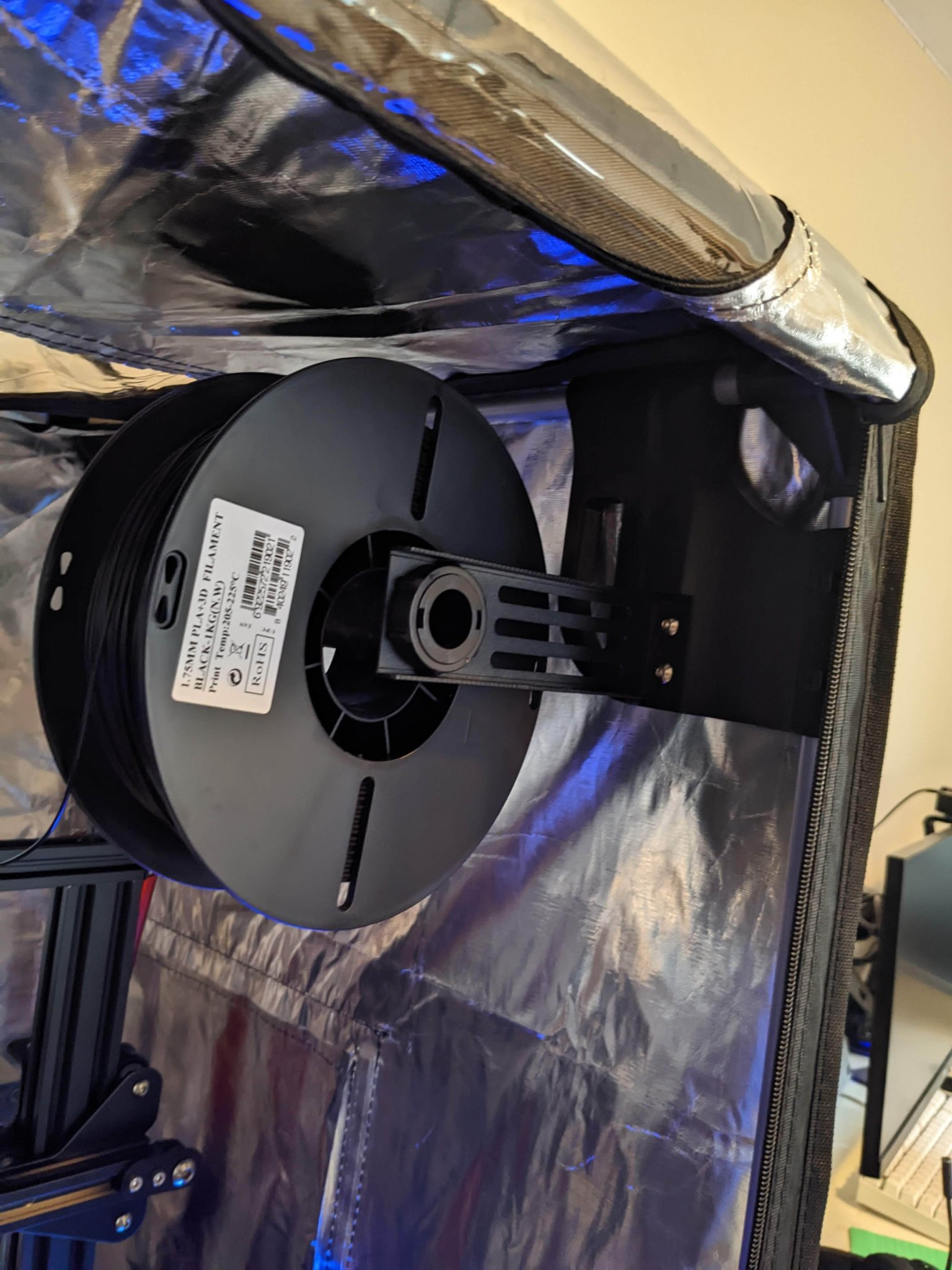 Creality Ender 3 Enclosure Filament Holder