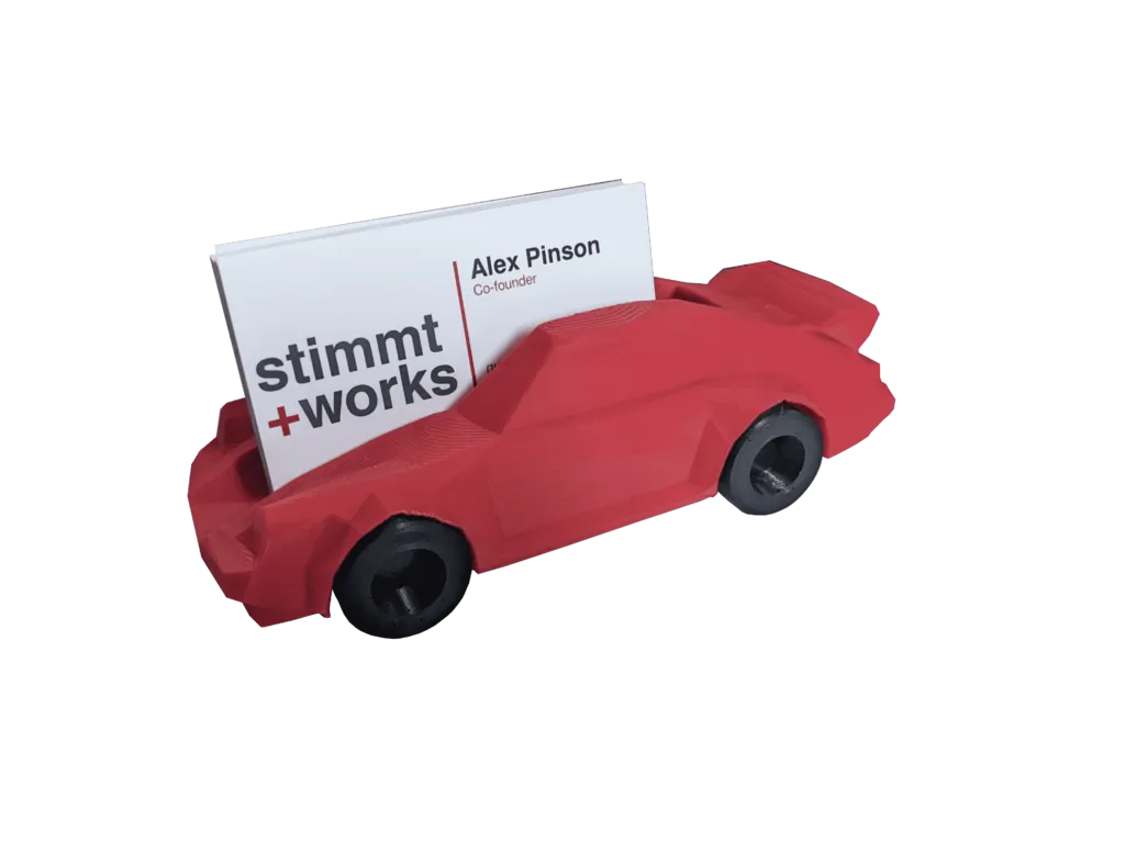 Tiêu đề Đế đựng danh thiếp Low Poly của Porsche Tóm tắt Đâ