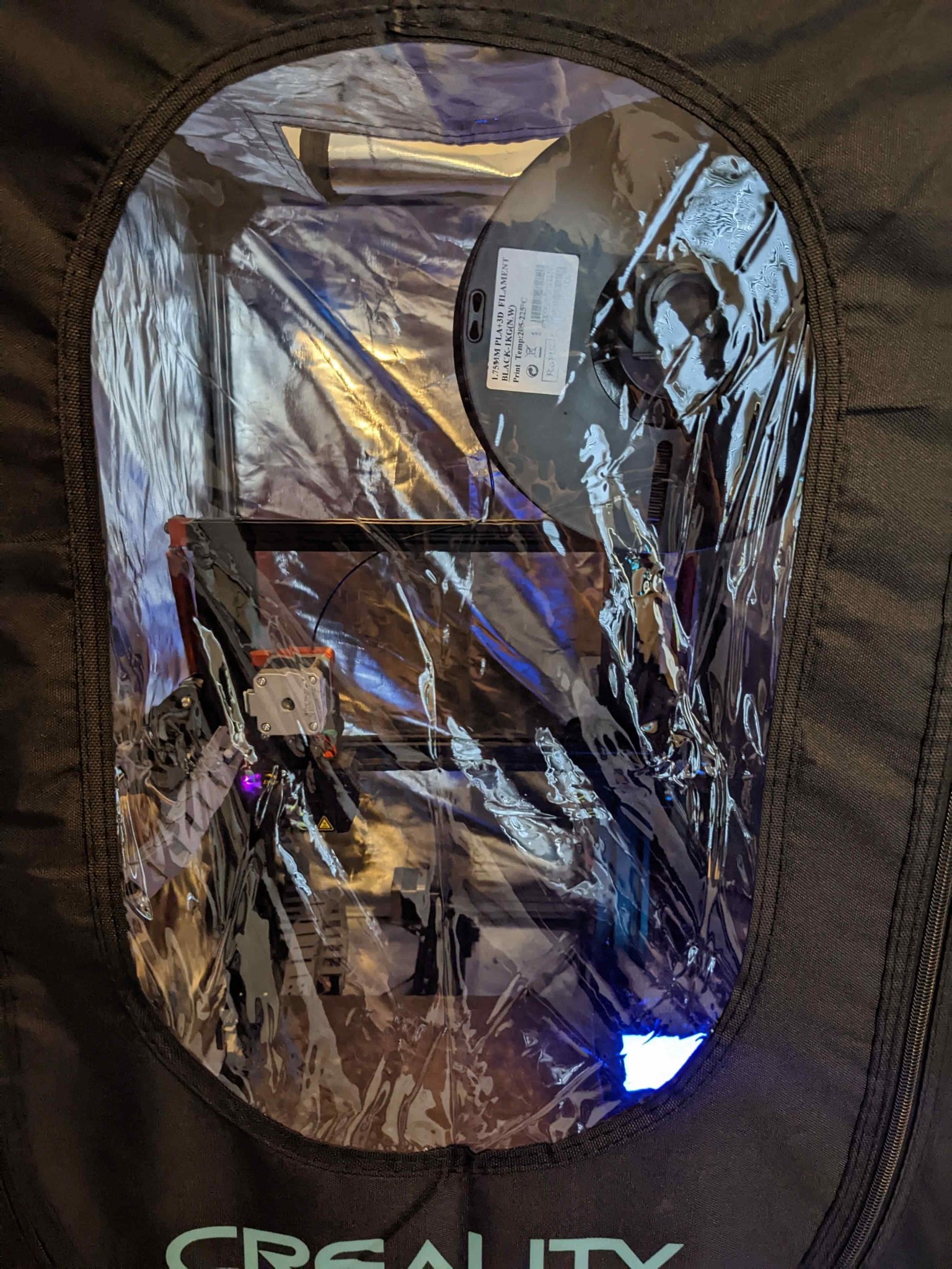 Creality Ender 3 Enclosure Filament Holder