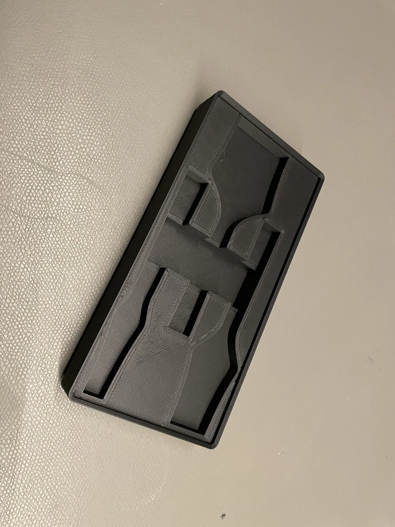 Tiêu đề Giá đỡ Gridfinity cho KemovanCraft French Irons 385mm Tóm