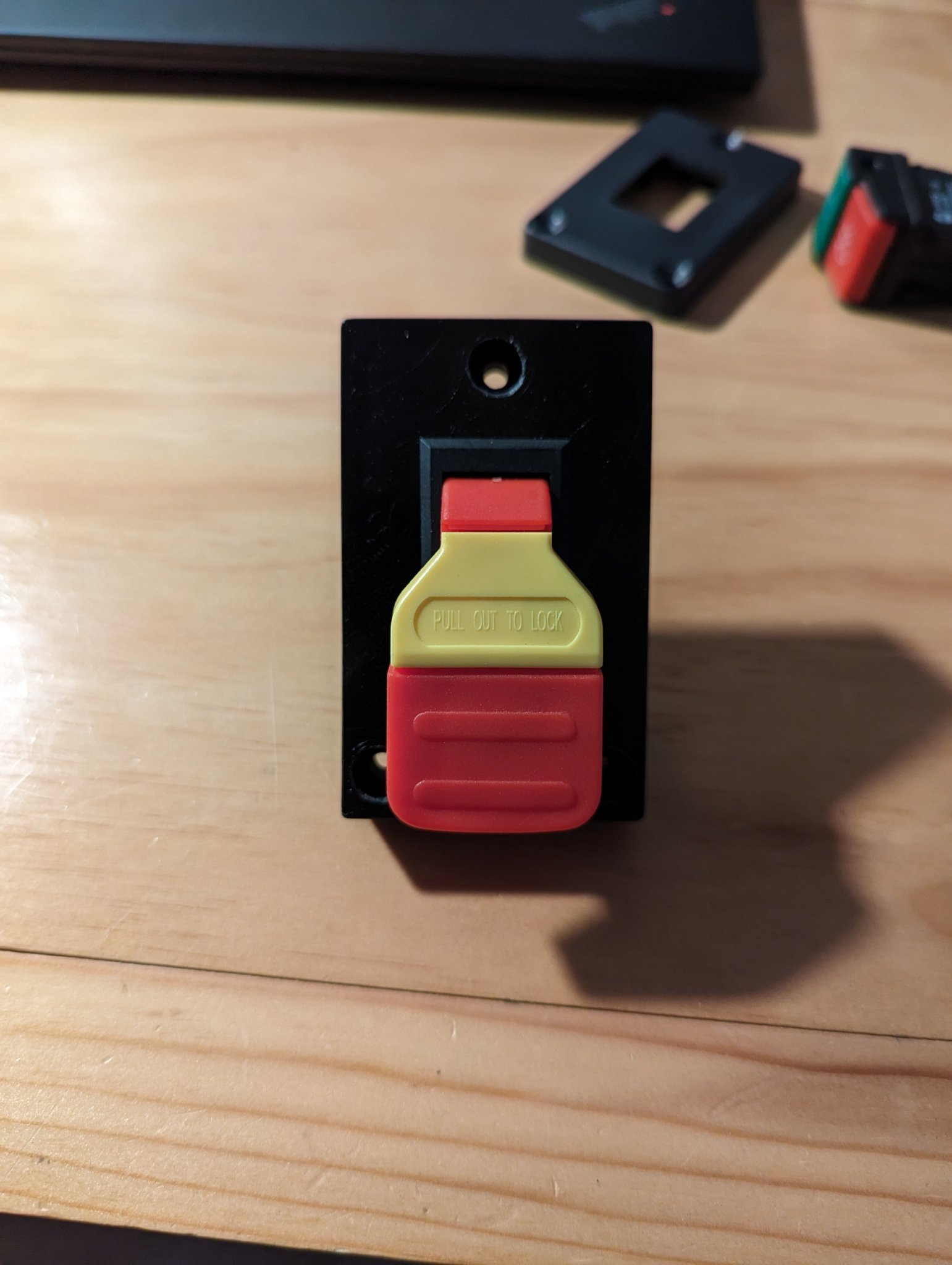 POWERTEC Switch Mounting Block