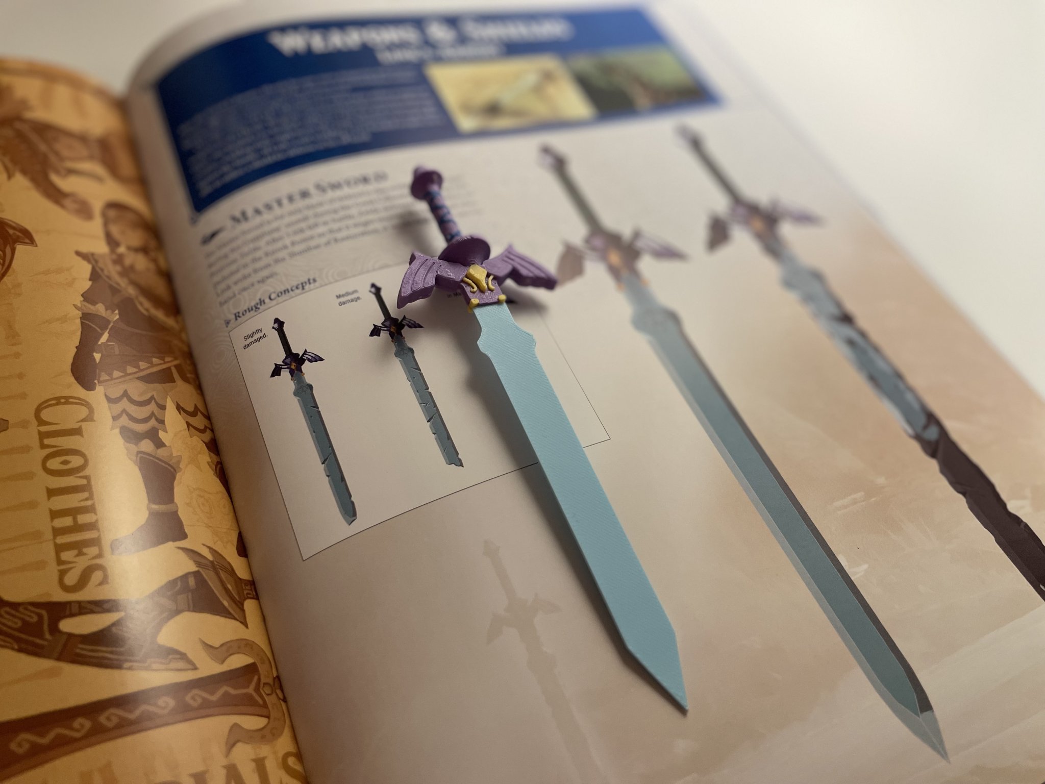 Tiêu đề Zelda Master Sword Bookmark Remix - Colored Tóm tắt Bản remi