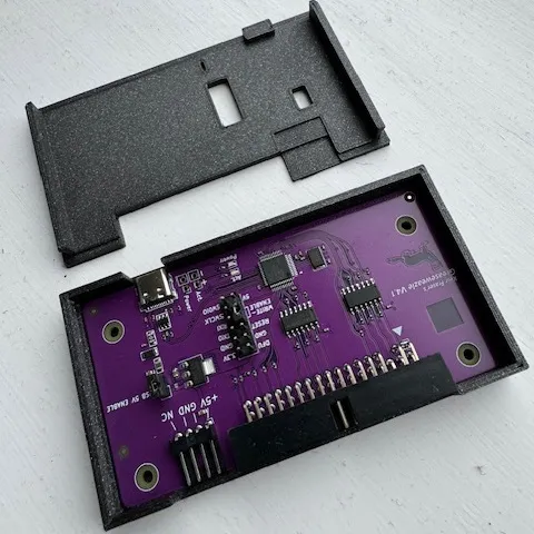 Tiêu đề Vỏ Slimline Greaseweazle v41 Tóm tắt Vỏ mỏng Greaseweaz