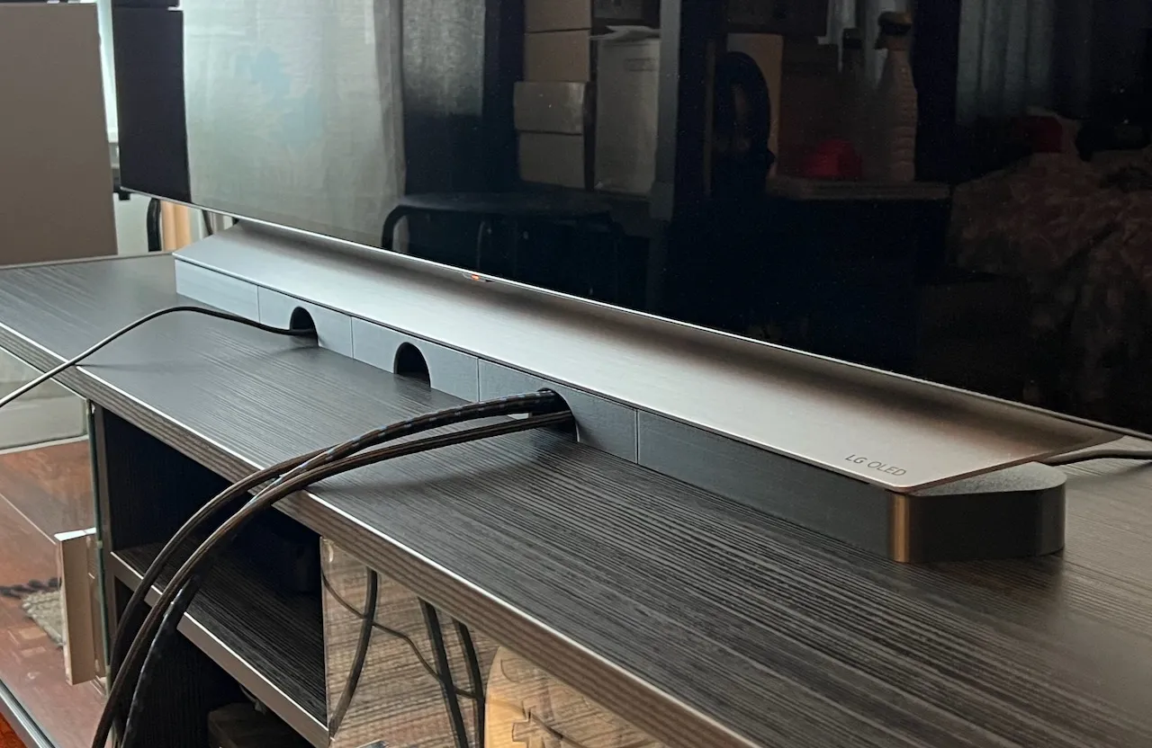 LG OLED C1 65"/55" Riser Stand and Cable Organizer