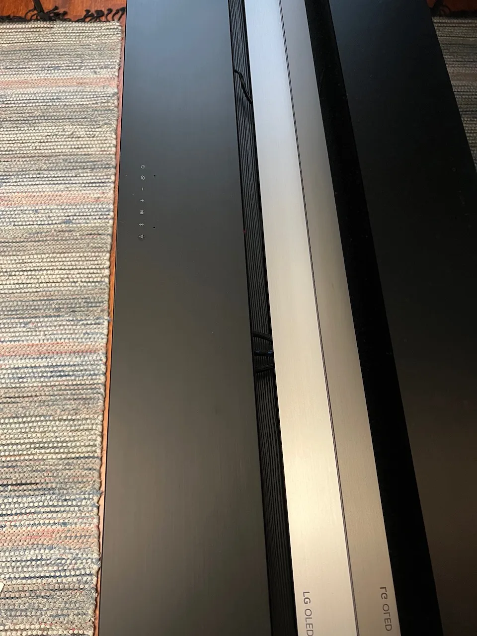 LG OLED C1 65"/55" Riser Stand and Cable Organizer