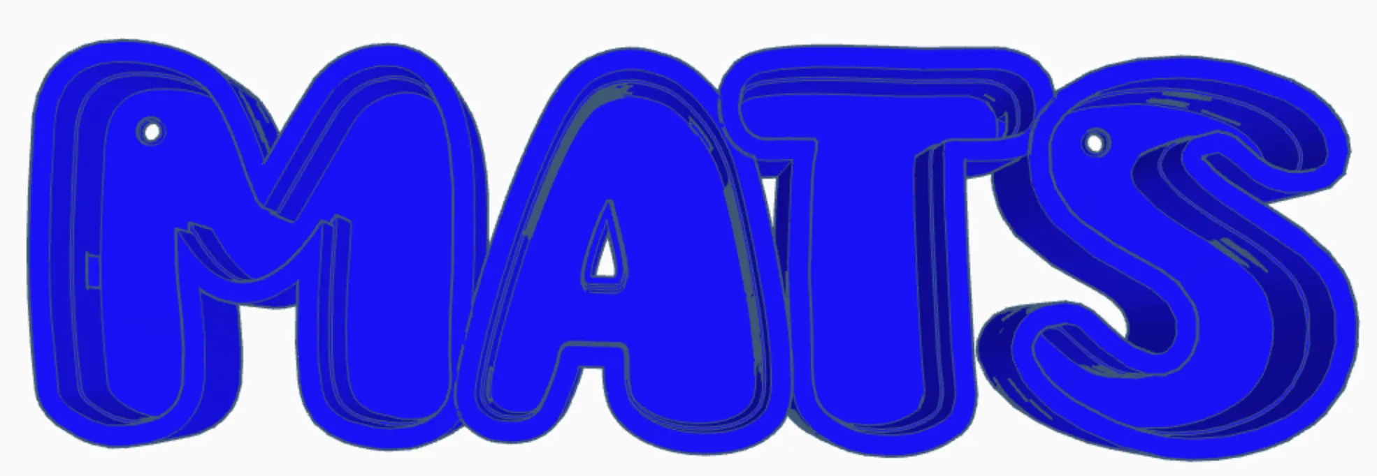 MATS LED- Namenslampe (Name lamp)