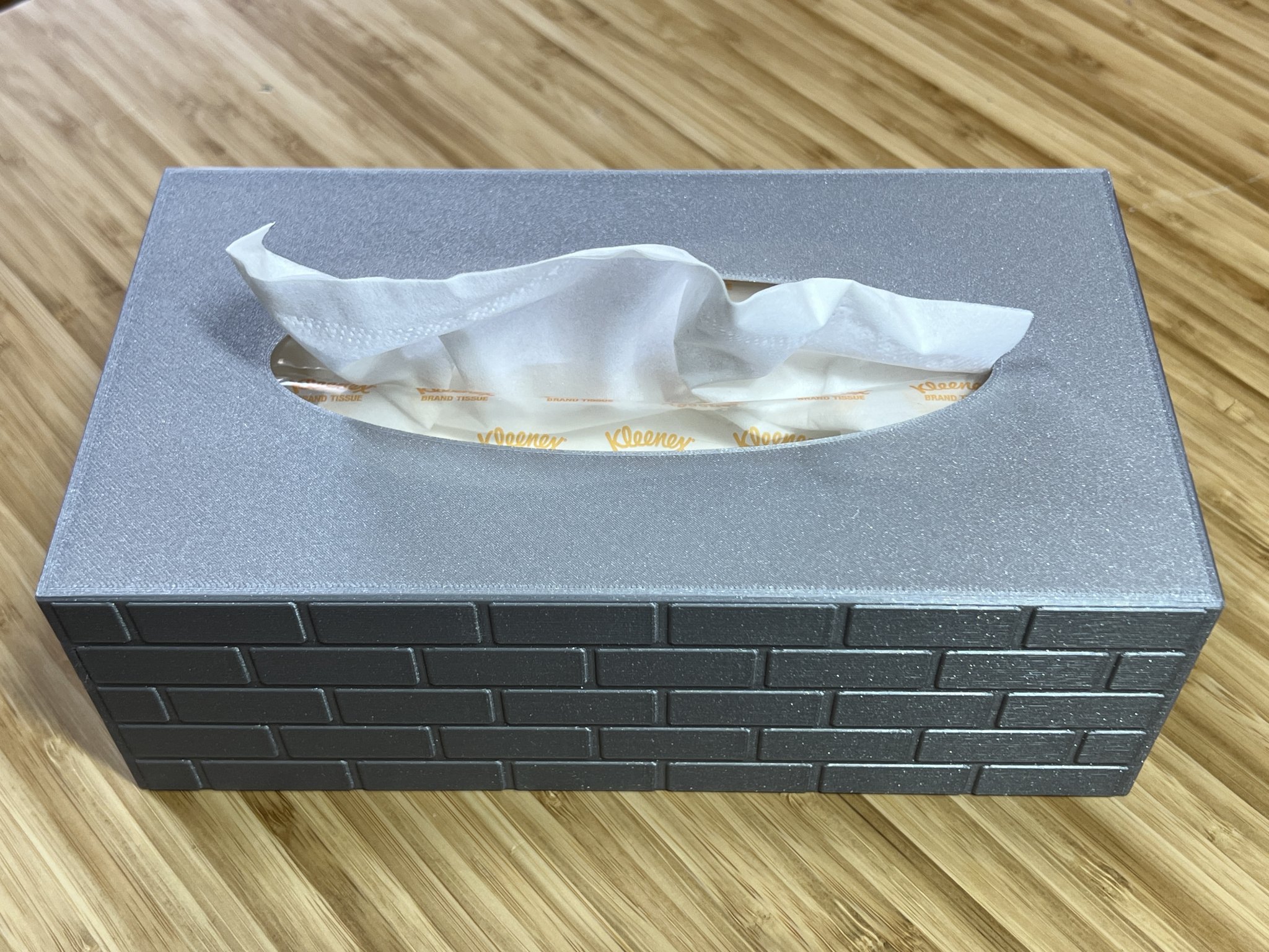 Tiêu đề Bìa hộp khăn giấy có họa tiết gạch Tóm tắt Vỏ h