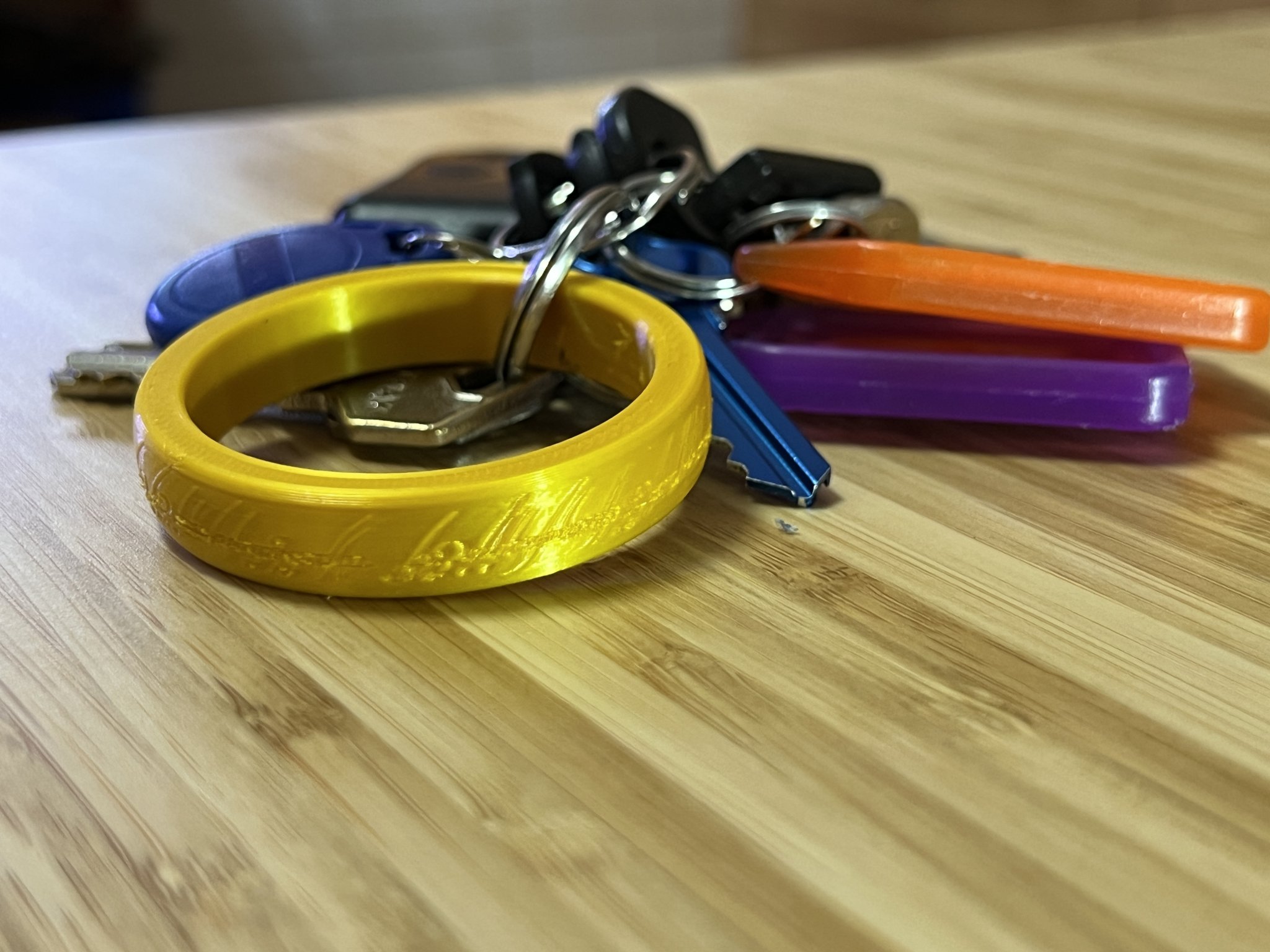 Tiêu đề Chúa tể của những chiếc nhẫnVòng chìa khóa quý giá