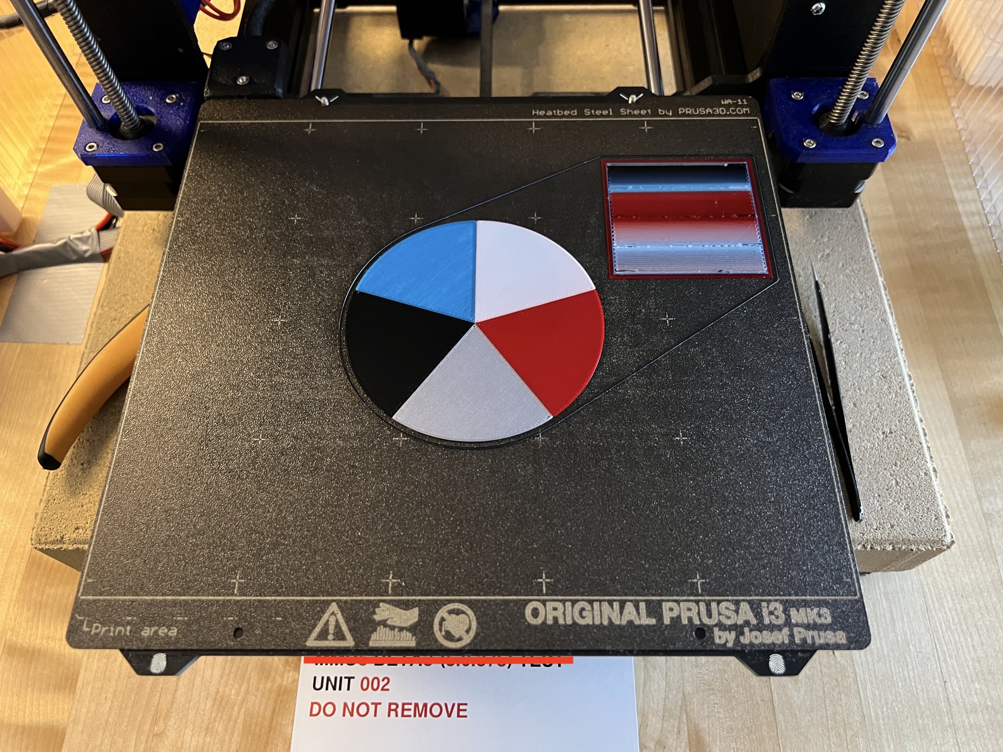 Tiêu đề Bánh xe 5 màu MMU2SMMU3 Tóm tắt Bánh xe 5 màu MMU2SMMU3