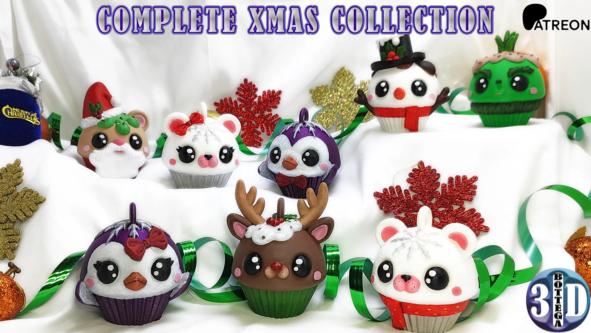 Tiêu đề Bánh nướng nhỏ gấu bắc cực Bộ sưu tập Giáng sinh