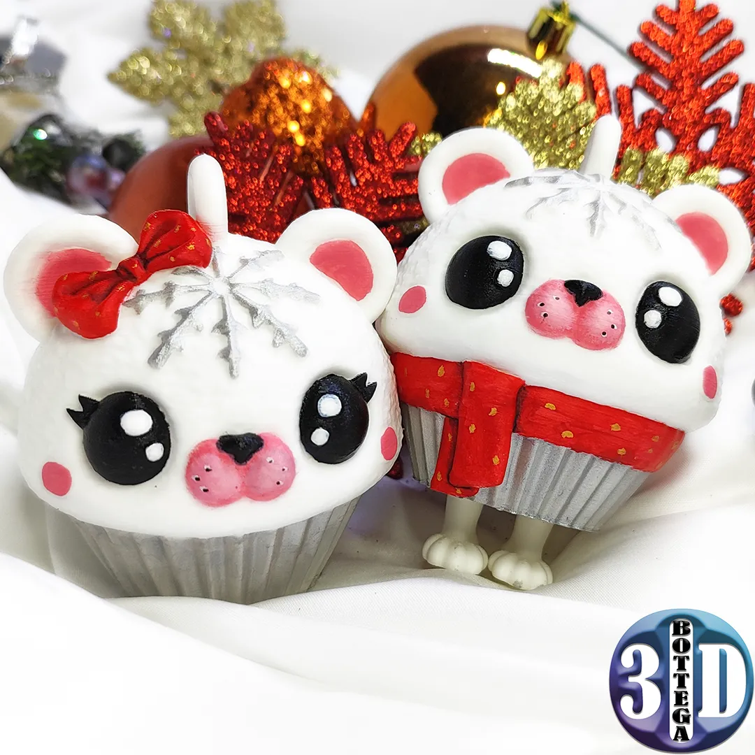 Tiêu đề Bánh nướng nhỏ gấu bắc cực Bộ sưu tập Giáng sinh