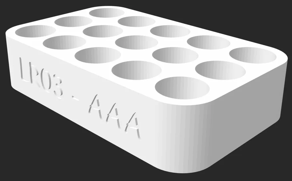 Hộp Đựng Pin LR03 AAA