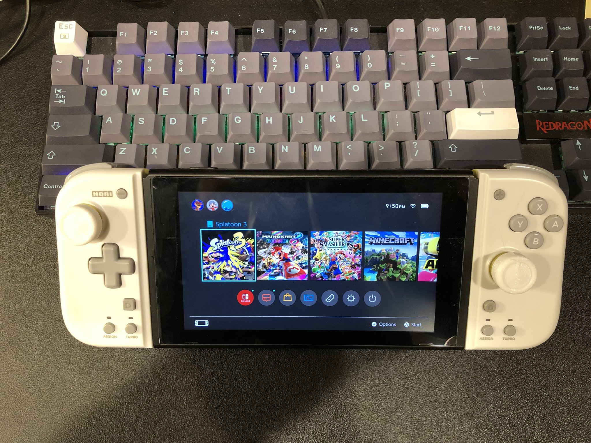 Nắp Nút Bấm Cho Tay Cầm Hori-Split Pad Compact