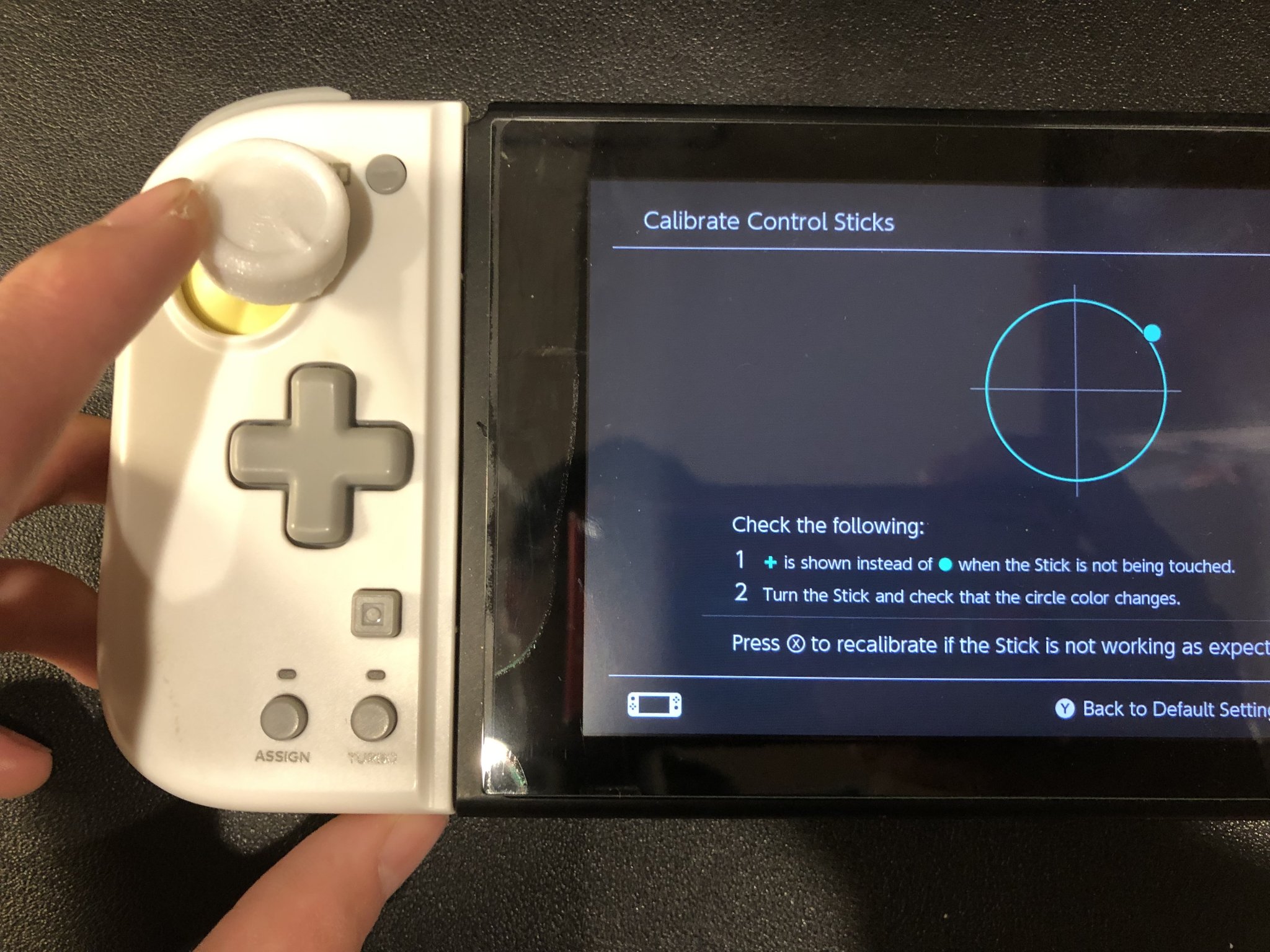 Nắp Nút Bấm Cho Tay Cầm Hori-Split Pad Compact