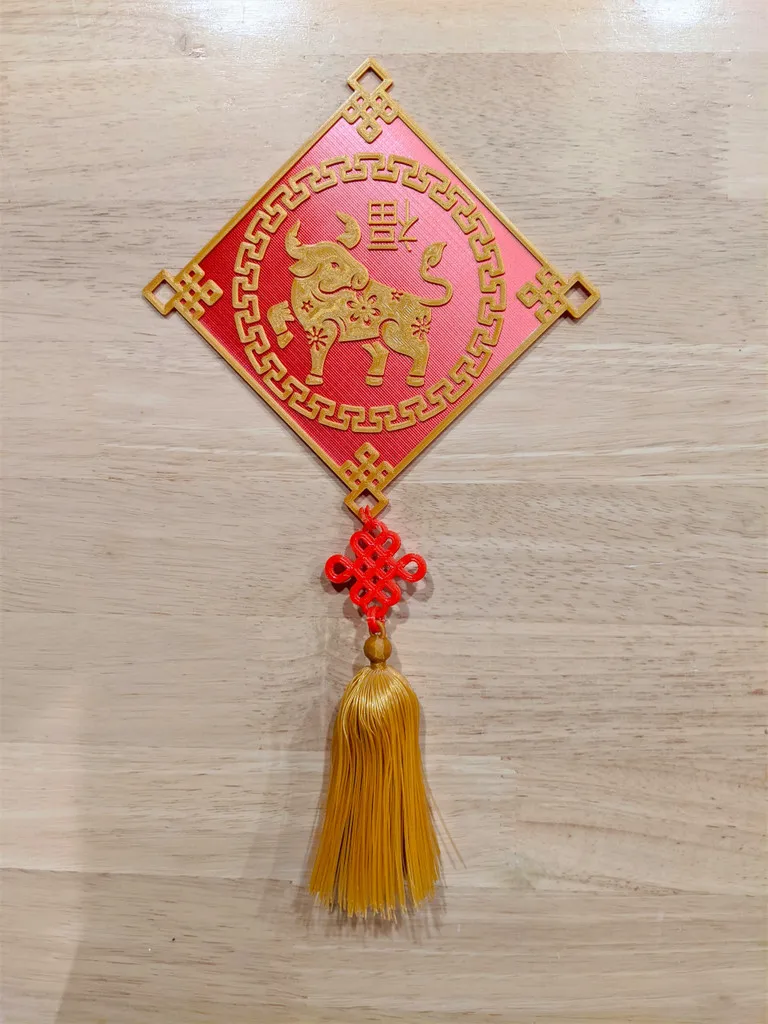 Trang Trí Tết Nguyên Đán Năm Con Trâu