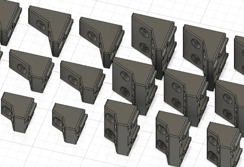 T-nut Nối Góc Thanh Nhôm Định Hình 2020, 2040, 4040 (M3, M4, M5)