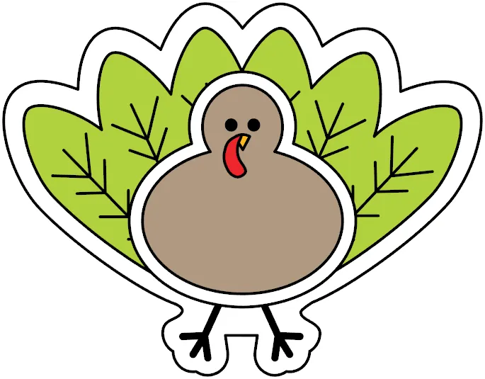 Khuôn Cắt Bánh Quy Gà Tây 2 Lớp