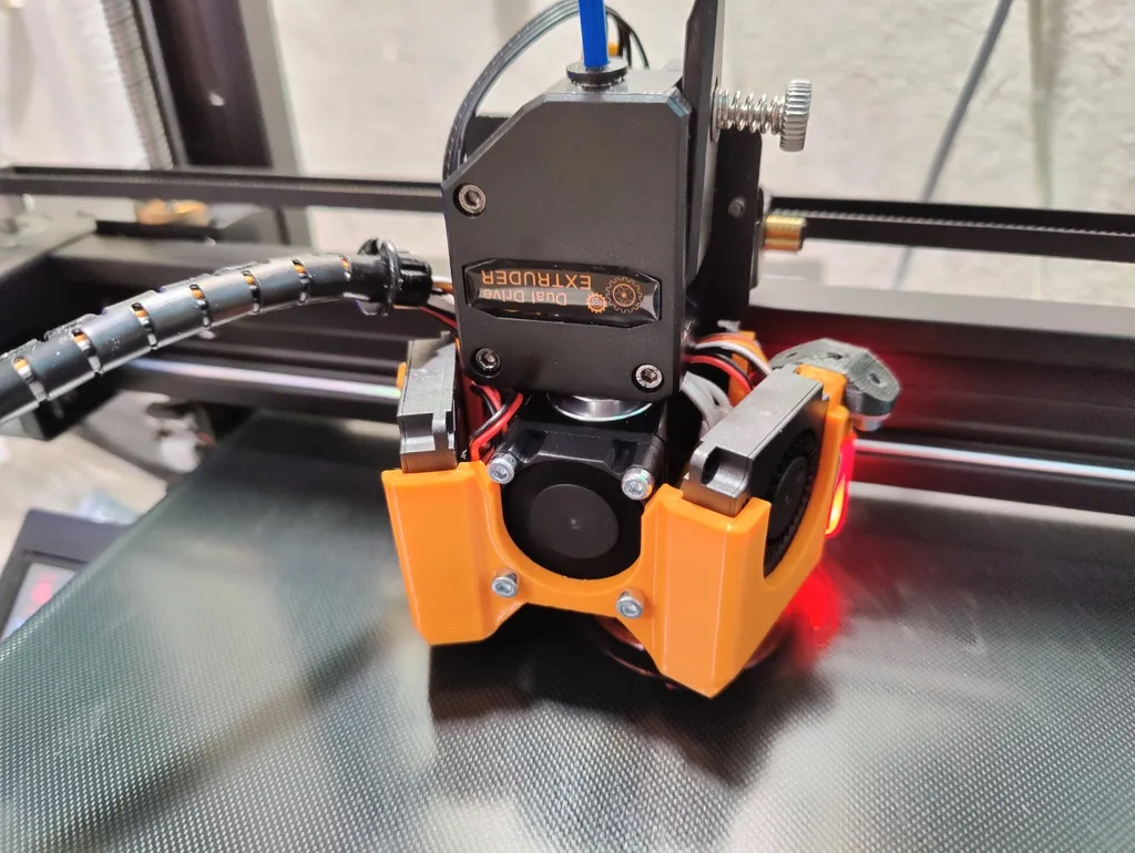 Kingroon KP5L with BMG and 40mm Blower (stock hotend)