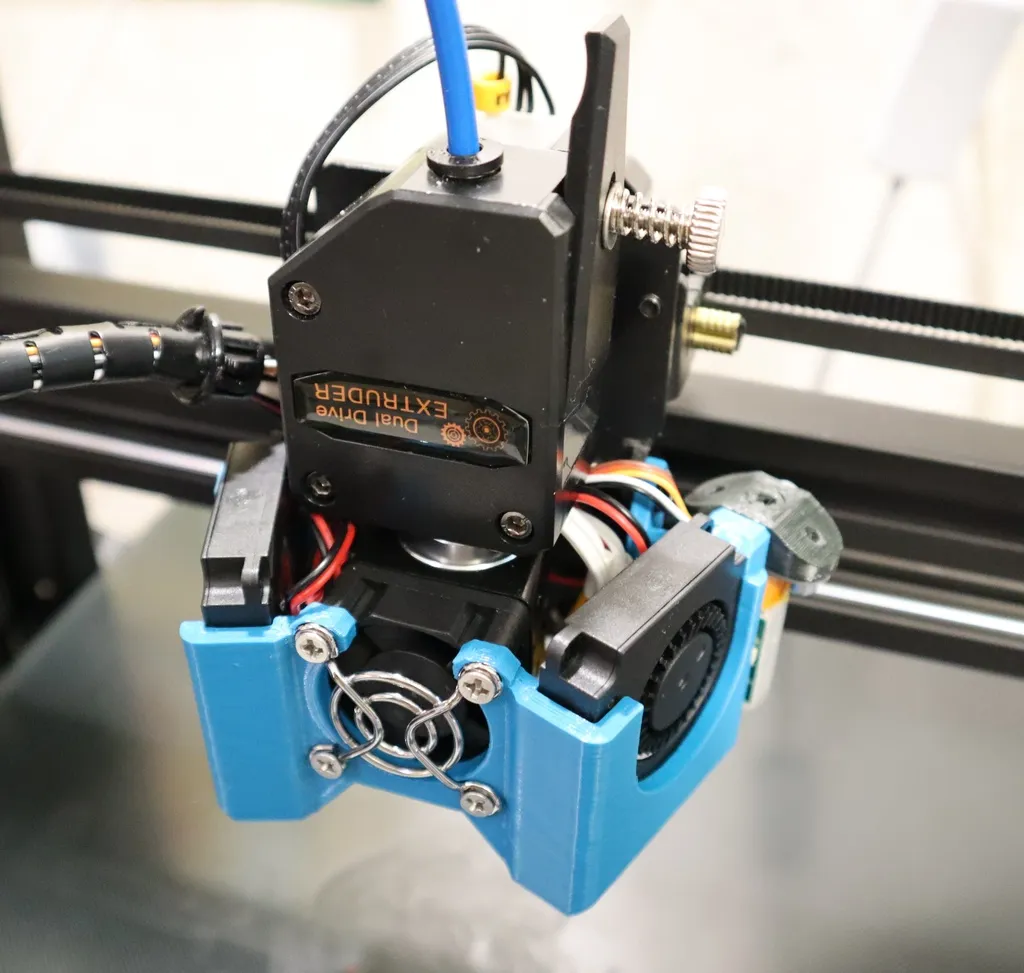 Kingroon KP5L with BMG and 40mm Blower (stock hotend)