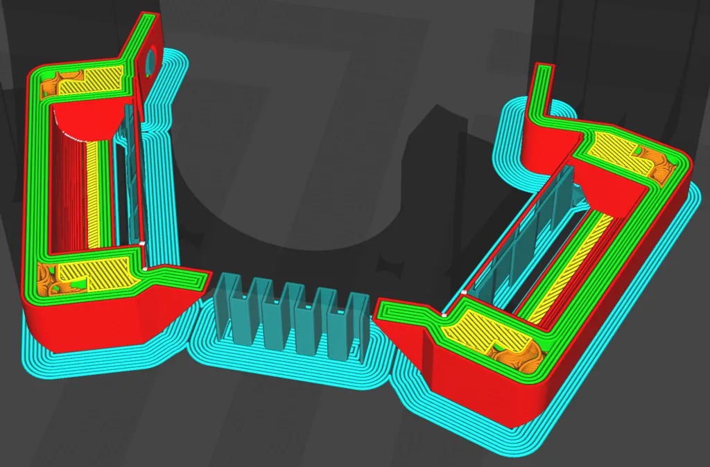Kingroon KP5L with BMG and 40mm Blower (stock hotend)