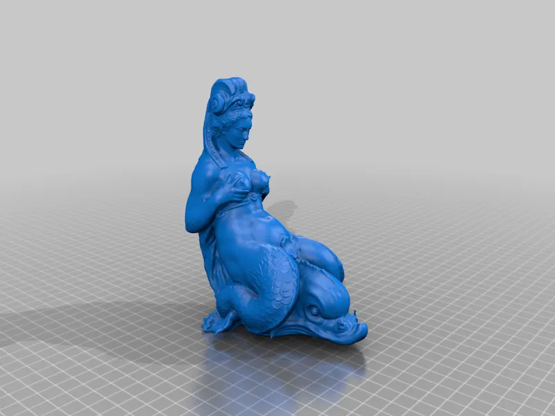 Nereide from the fountain of Neptune Giambologna