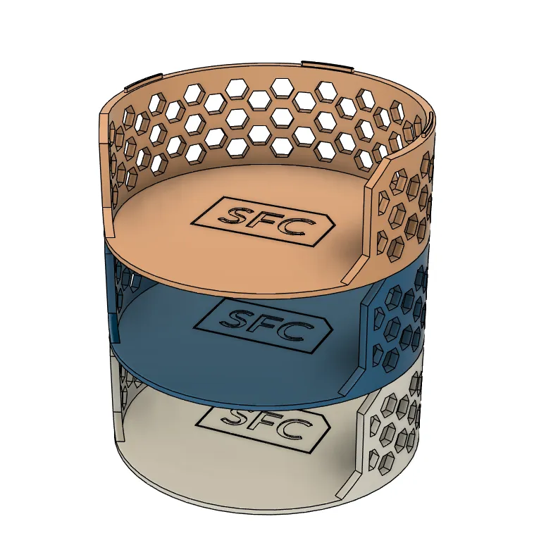 Tiêu đề Hộp đựng giấy cát tròn Có thể xếp chồng lên nhau