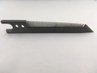Gravity Knife V1 Tanto knife comb