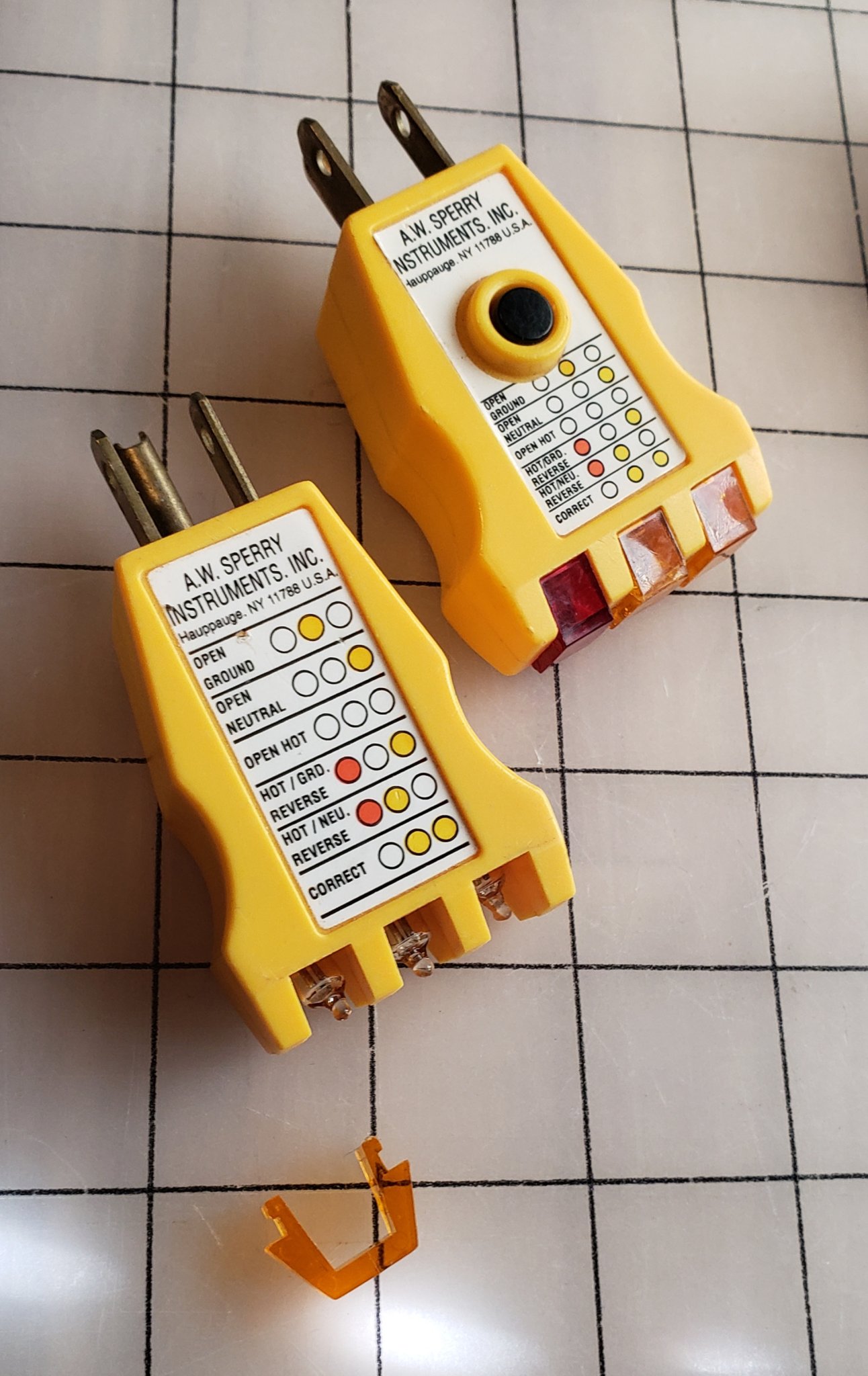 Tiêu đề Ống kính thay thế máy kiểm tra ổ cắm Sperry Instruments