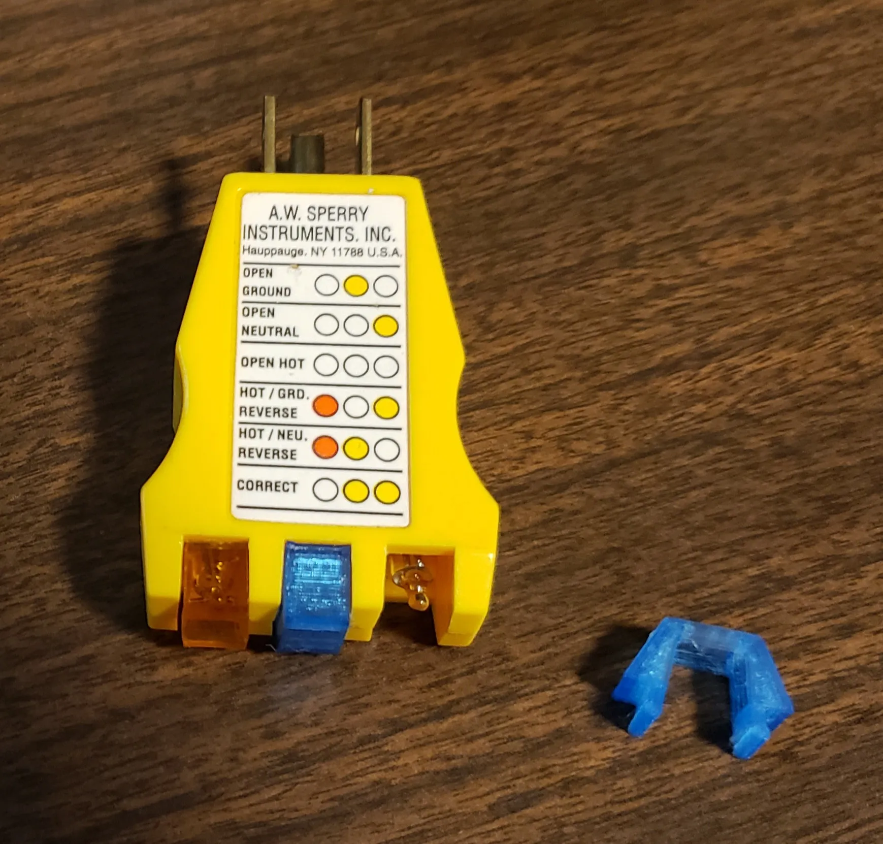 Tiêu đề Ống kính thay thế máy kiểm tra ổ cắm Sperry Instruments