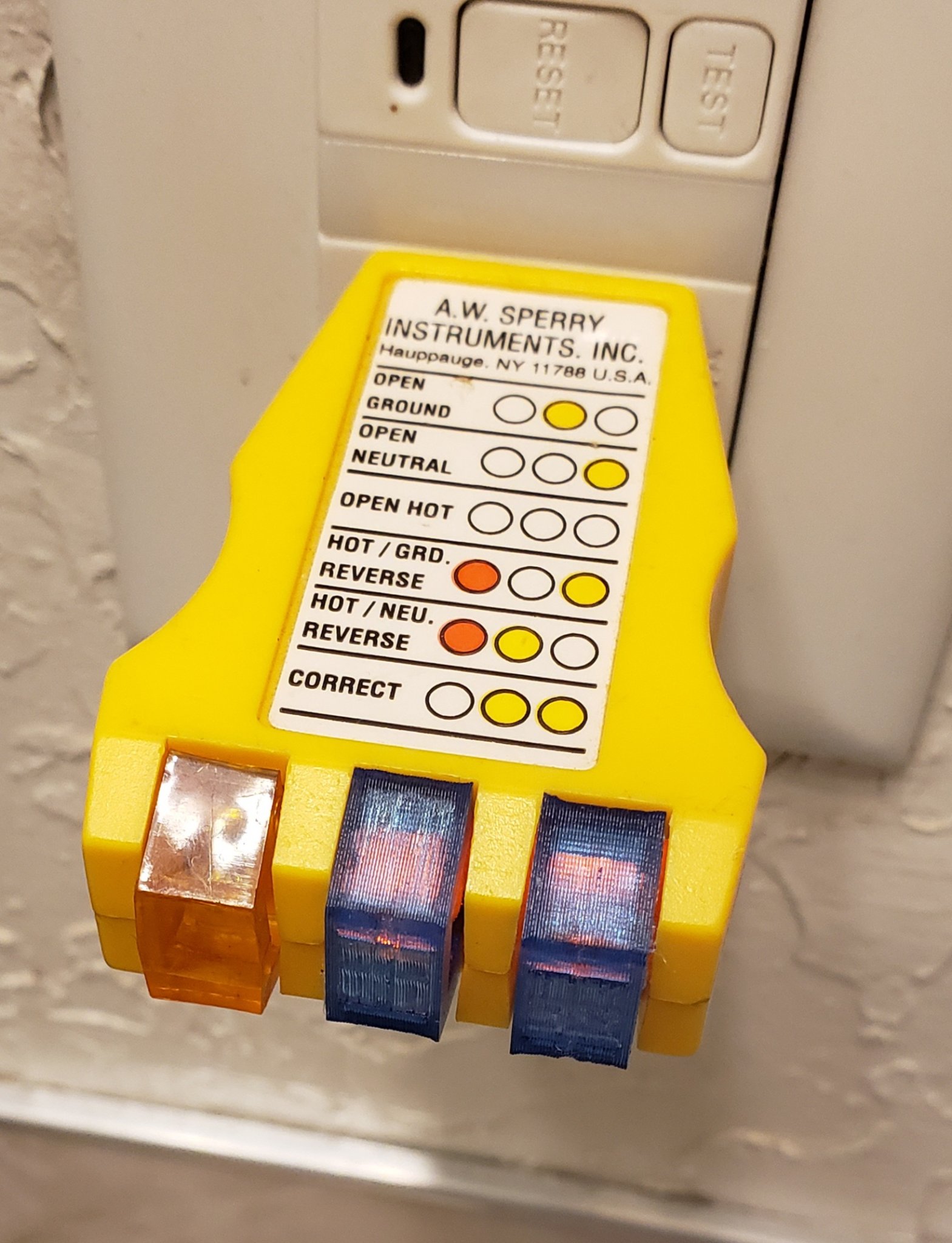 Tiêu đề Ống kính thay thế máy kiểm tra ổ cắm Sperry Instruments