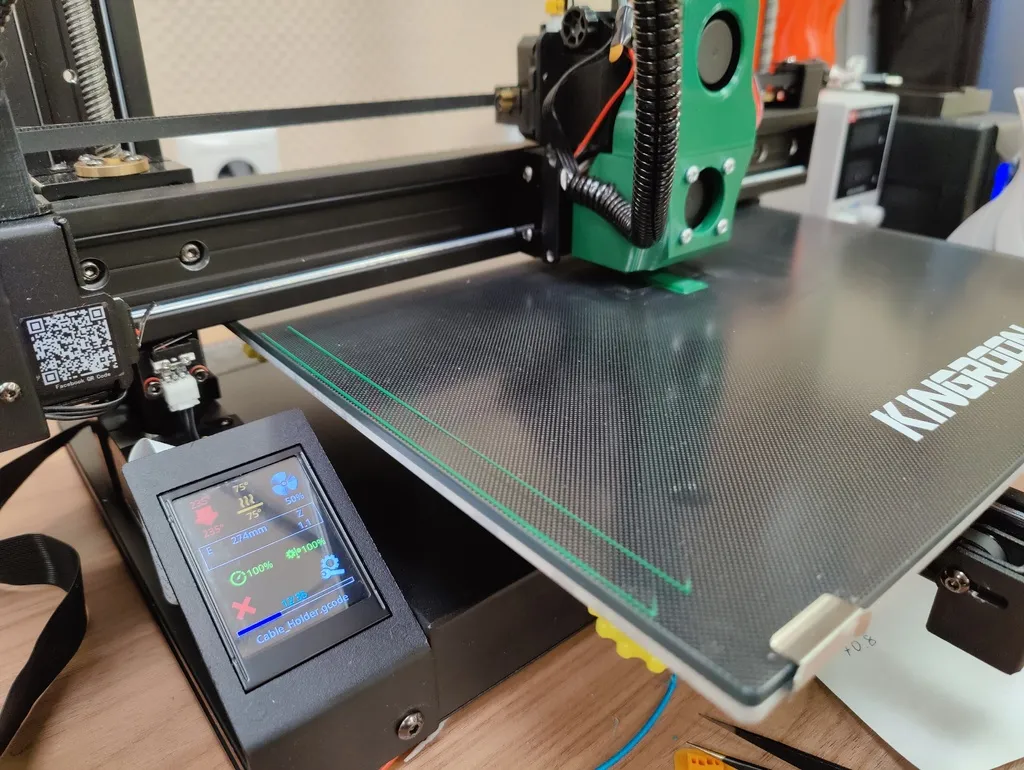 Tiêu đề Máy làm mát từng phần Kingroon KP5L Single 4020 Stock E3Dv