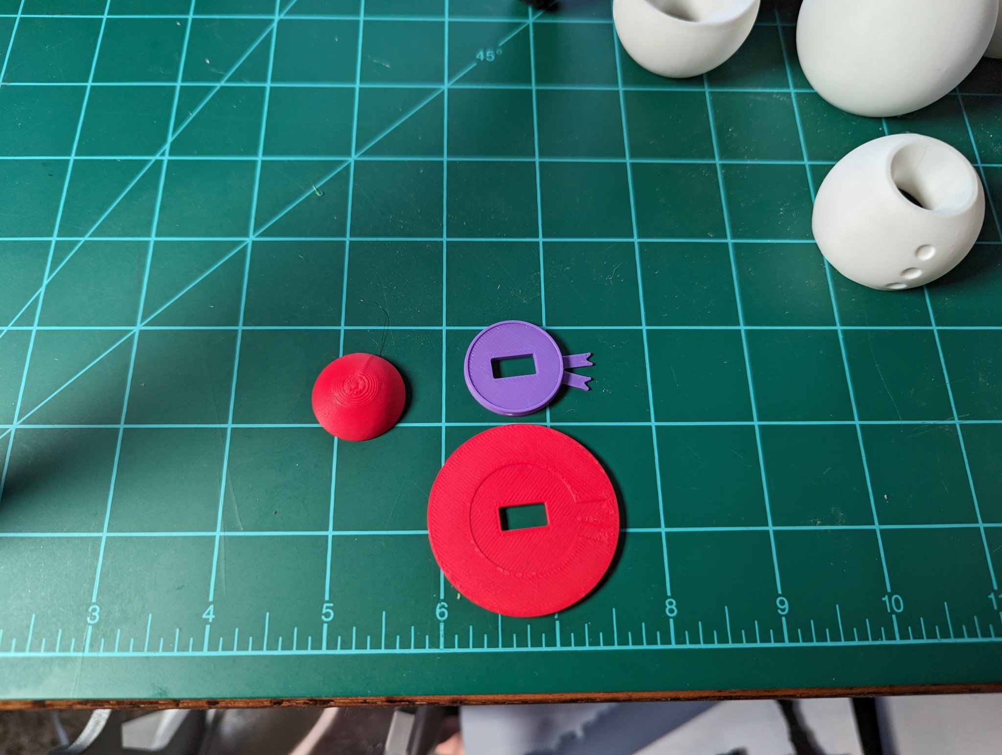 Sun Hat for articulated Snowman - in three parts