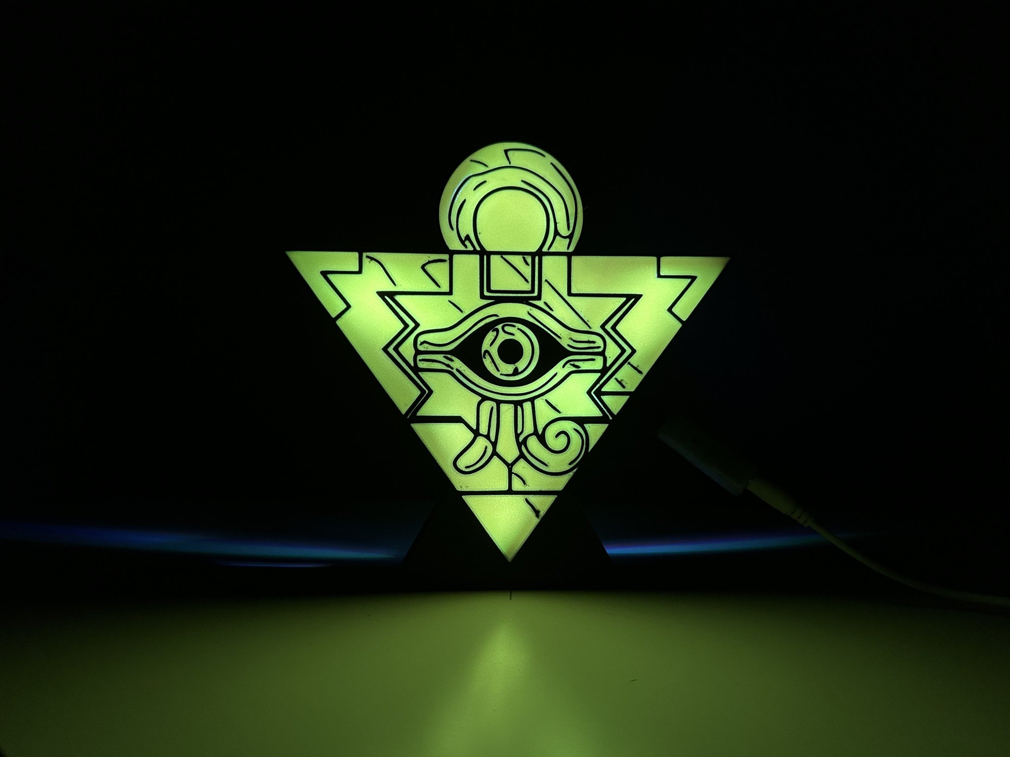 Tiêu đề Yugioh Millennium Puzzle Lightbox Tổng hợp hộp đèn thiế