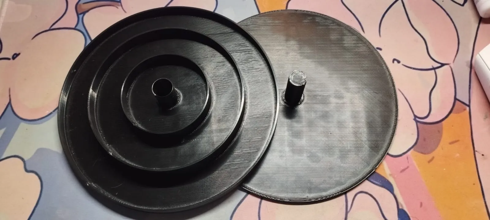 Larger Vallejo paint carousel holder