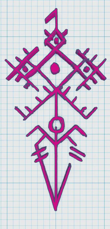 Móc Khóa / Thẻ Bài Viking / Norse 50