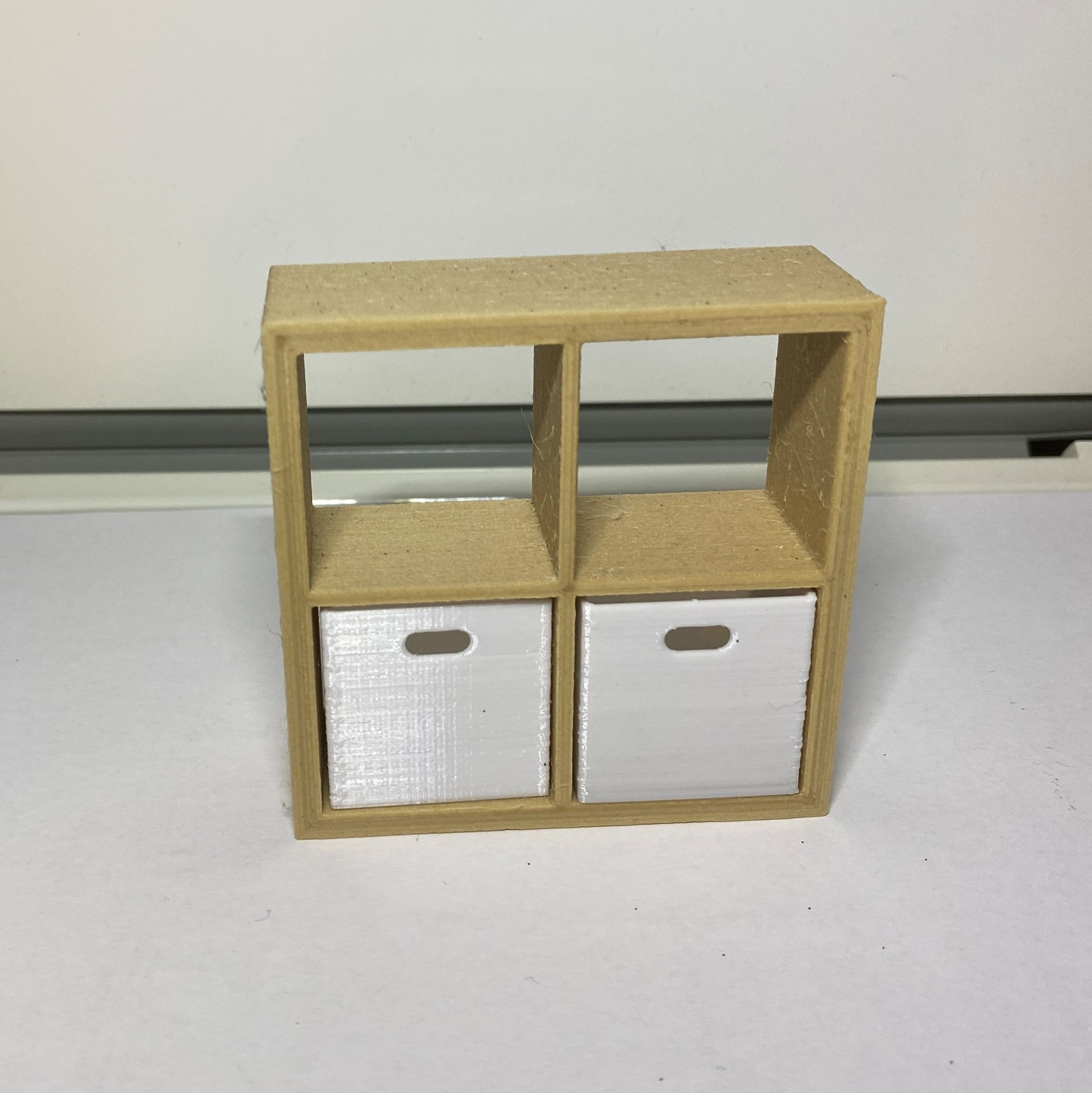 Tiêu đề Wichtel Kallax 2x2 Christmas Gnome Tóm tắt Kallax Regal für