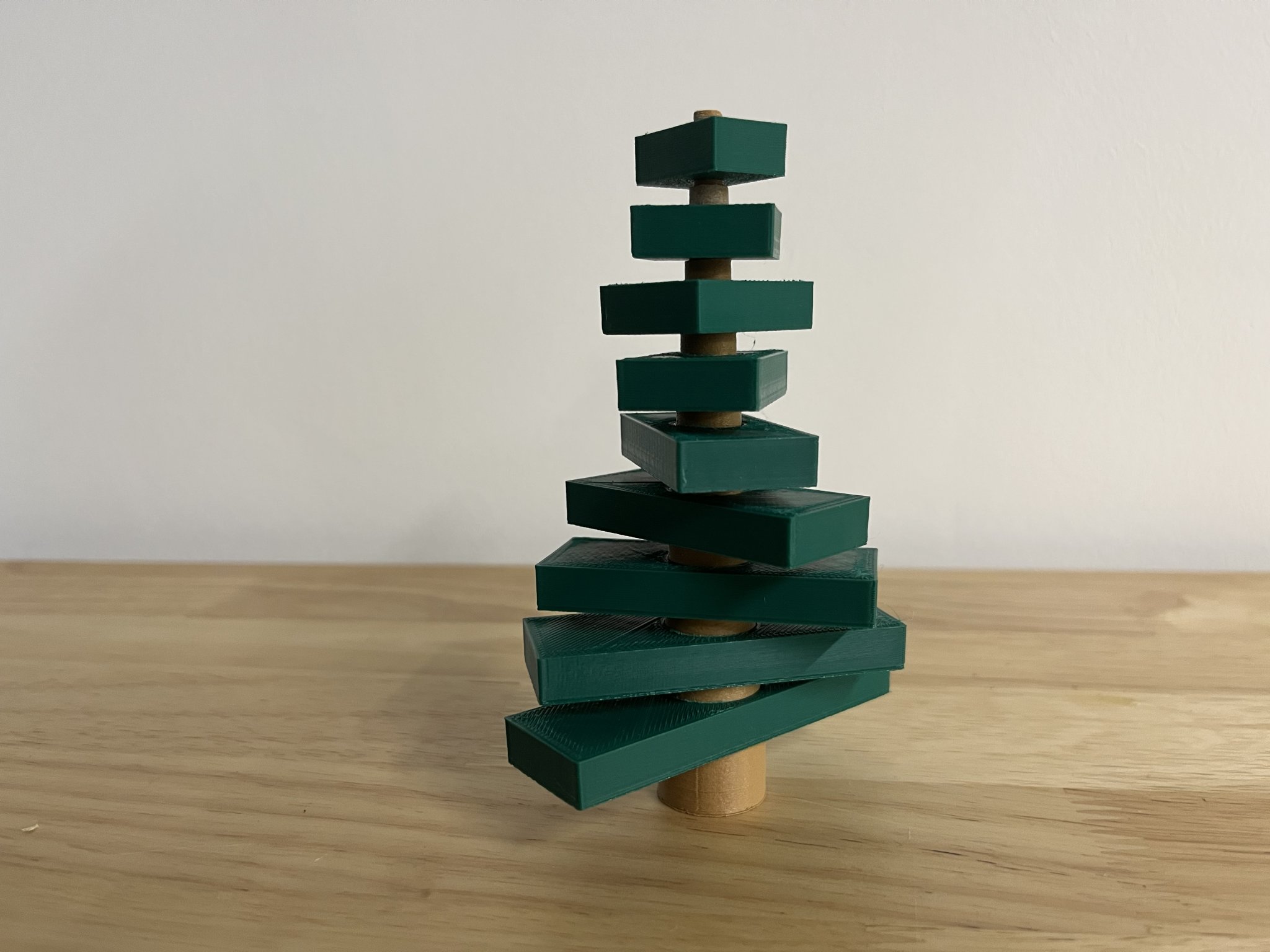 Cây Thông Noel Xoay Được In 3D