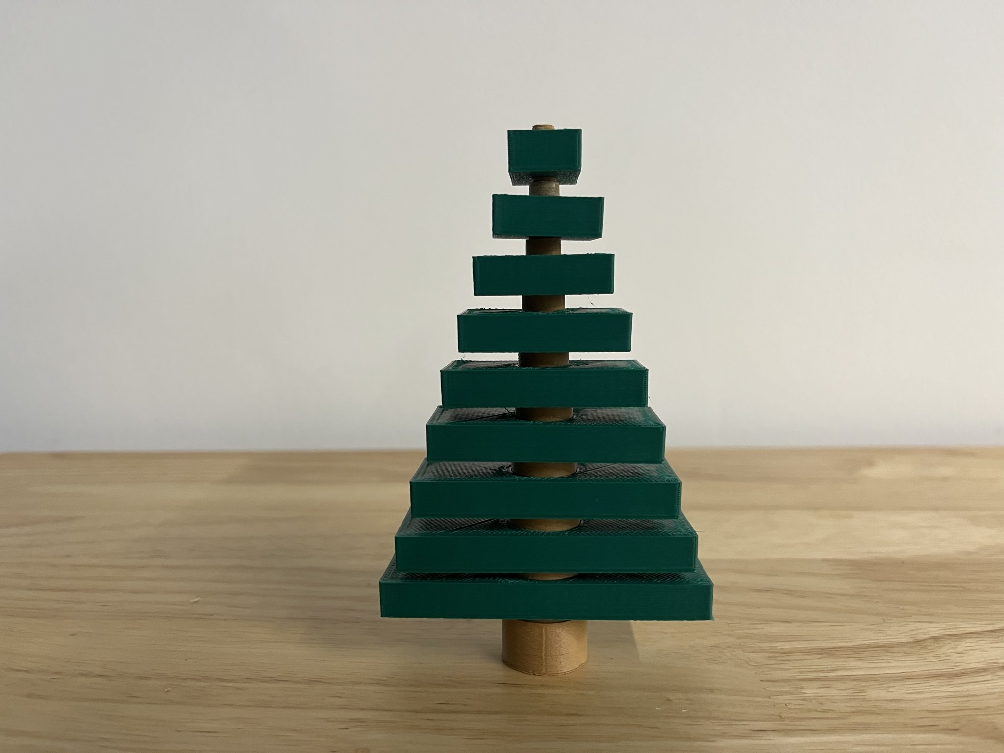 Cây Thông Noel Xoay Được In 3D