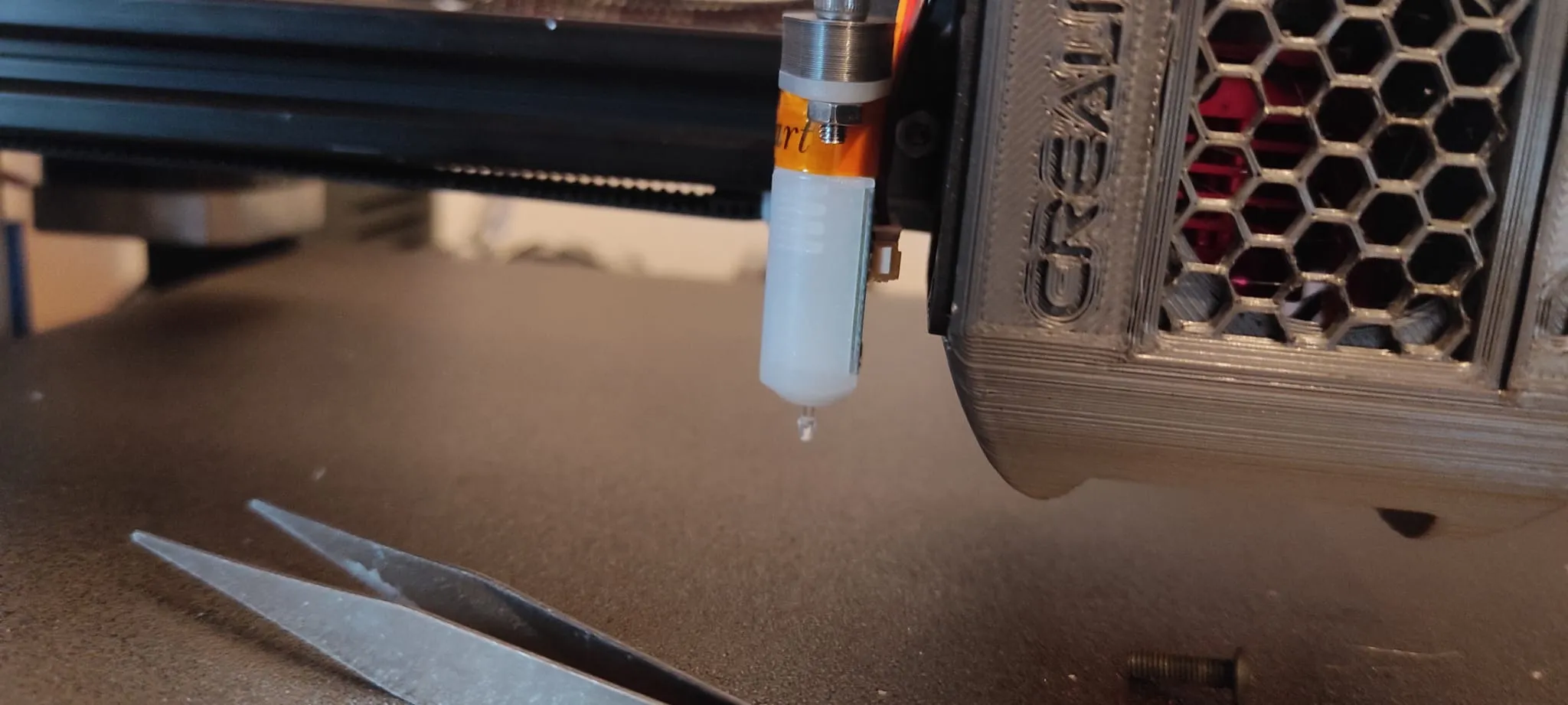 Tấm che quạt AYF - Cánh tay BLTouch offset